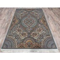 Иранский ковер Farahan 3843 Голубой